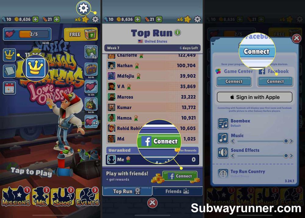 How-to-Add-Friends-on-Subway-Surfers-Using-Facebook