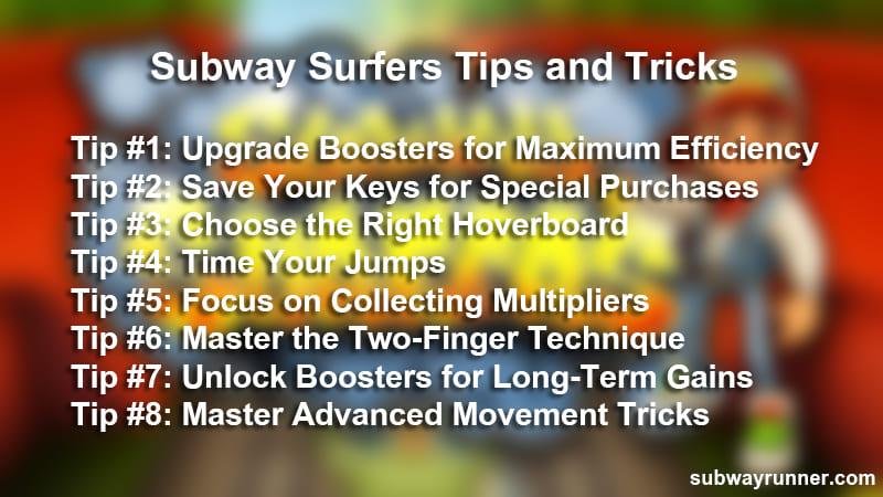 subway surfer tricks